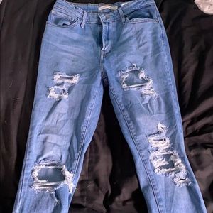Levi’s high waisted skinny jeans